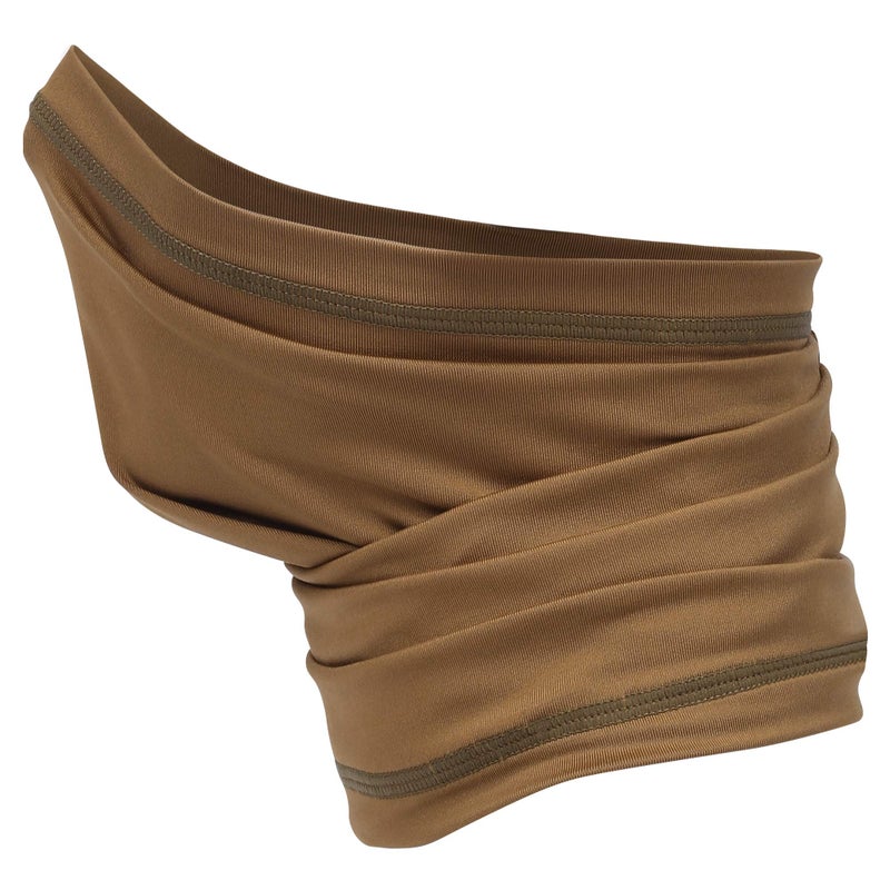 Atneato UV Protection Cooling Neck Gaiter Face Mask Scarf for Men - Windproof Neck Cover Bandana Neck Warmer Mask (Sand) - Image 3